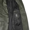 Men’s Dark Green Leather Blazer Real Leather Jacket 05