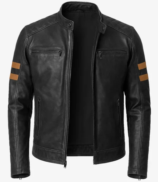 men's biker leather jacket 02
