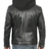 men's black hooded jacket 02