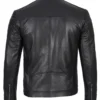 men's black racer jacket 02