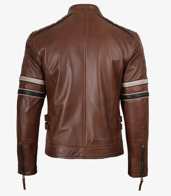 men's leather racer jacket 02