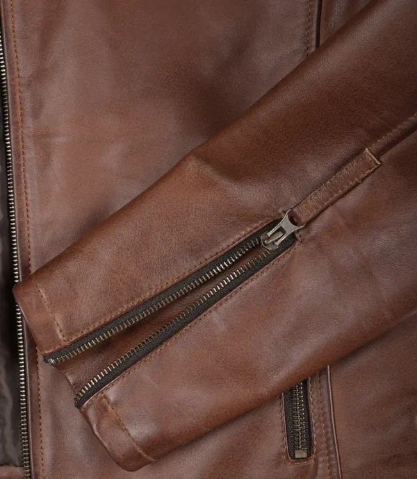 men's leather racer jacket 05