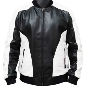 Elite Black Adam Bomber Leather Jacket