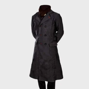 Sherlock Holmes Wool Trench Coat