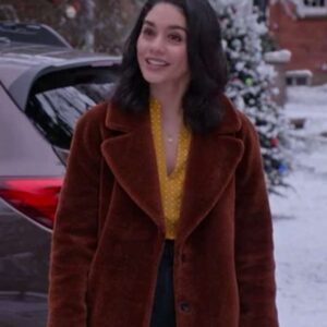 Brown Faux Shearling Jacket