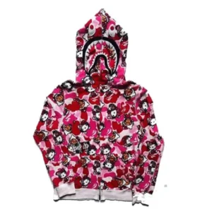 Hello Kitty Bape Pink Hoodie