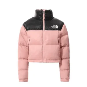 Pink North Face Puffer Jacket