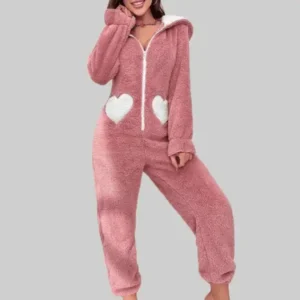 Selena Gomez Pink Bunny Onesie For Women